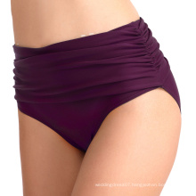 Ladies Swim Wear Short Waterproof High Waist Bottom Ladies Swim Shorts Fashionable and simple with elastic draping